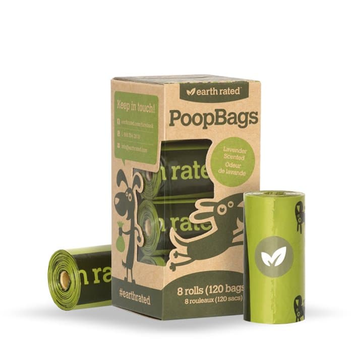 Poop Bags, worki na psie odchody, 8x15 szt.