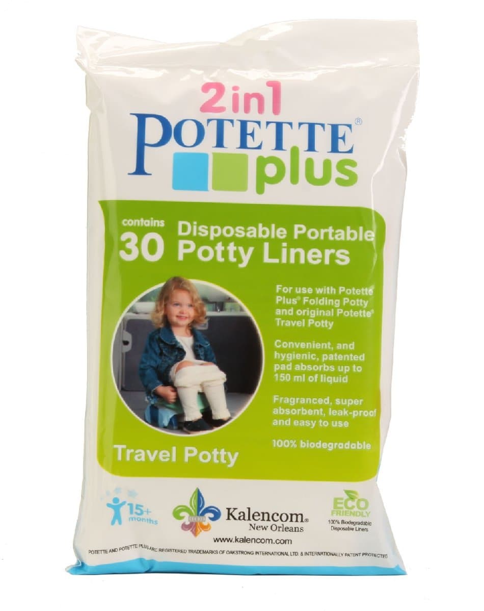 Potette Plus, Wkłady do nocnika, jednorazowe, 30 szt.