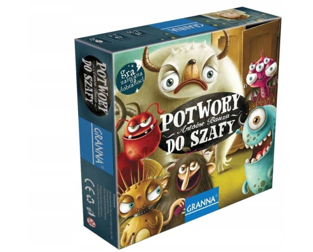 Potwory do szafy, gra planszowa, GRANNA