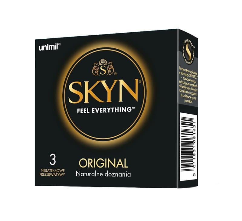 Prezerwatywy Unimil Skyn Original, 3 szt.