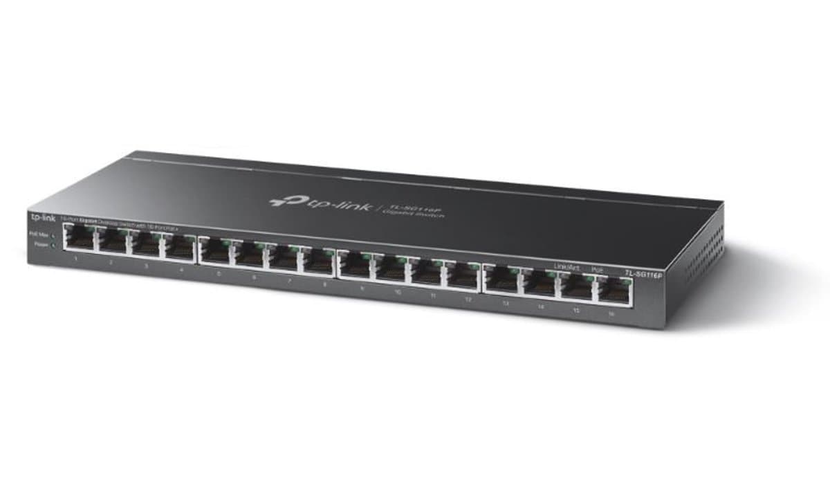 Przełącznik TP-LINK TL-SG116P 16x 10/100/1000