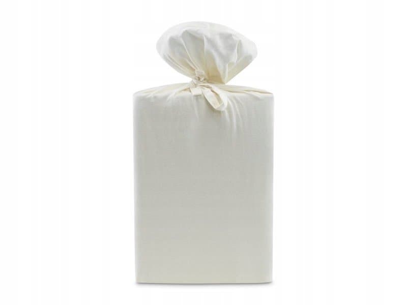 Prześcieradło perkalowe Dormeo Essentials cream 140X200