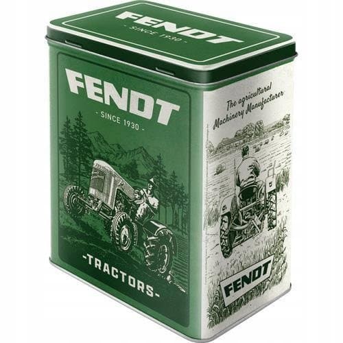 Puszka pojemnik FENDT TRACTORS blacha prezent 3L