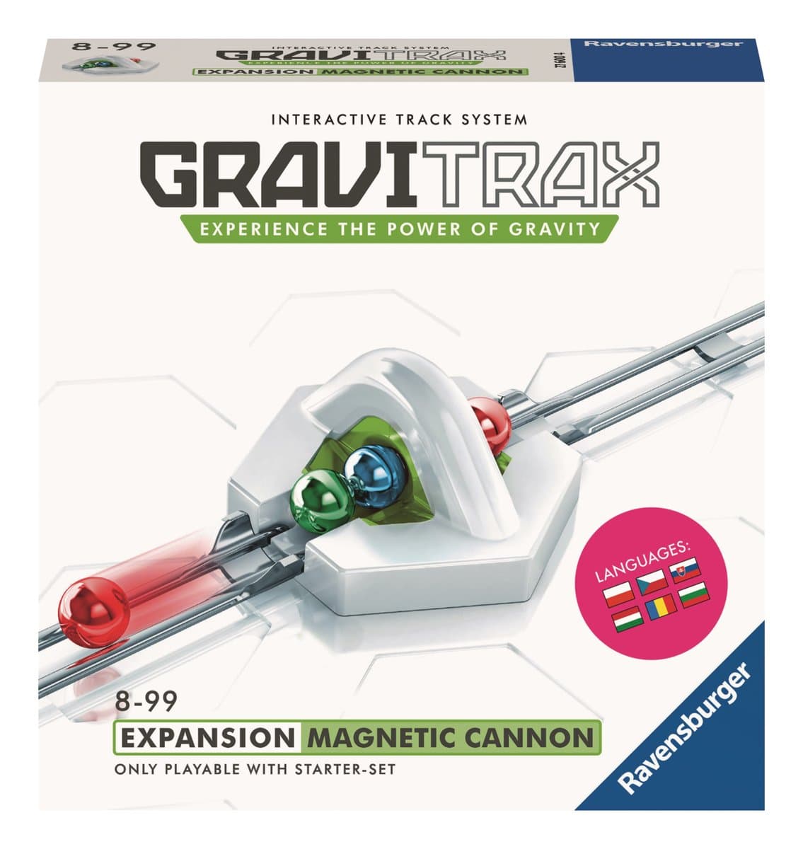 Ravensburger, Gravitrax, Dodatek Magnetyczna Armatka, 27510