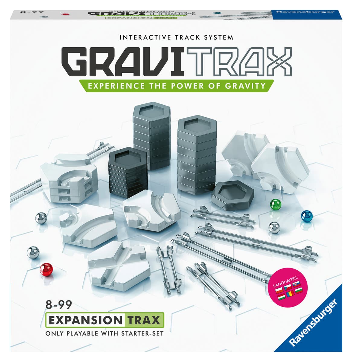 Ravensburger, Gravitrax, Zestaw Uzupełniający Tory, 27512