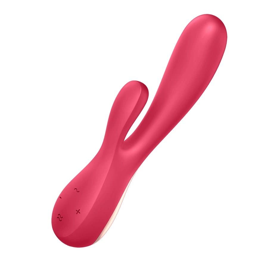 Satisfyer, Mono Flex, Wibrator, czerwony