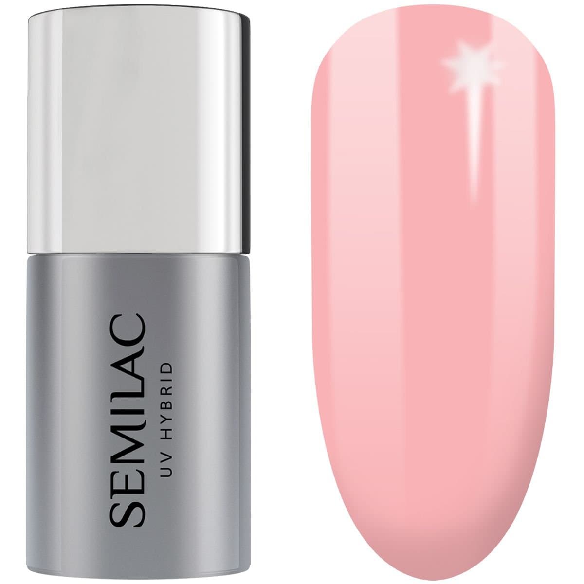 Semilac, UV Hybrid, baza upiększająca BB Rose, 7 ml