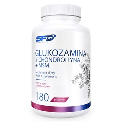 Sfd Glukozamina+Chondroityna+Msm 180 Tabletek