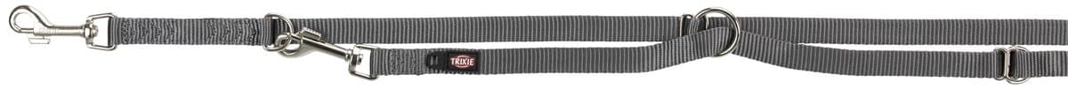 Smycz regulowana Premium, XS: 2.00 m/10 mm, grafit