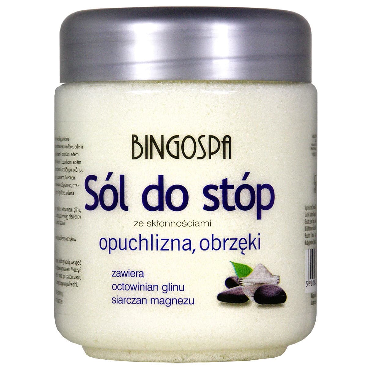 Sól do stóp ze skłonnościami opuchlizna , obrzęki BINGOSPA