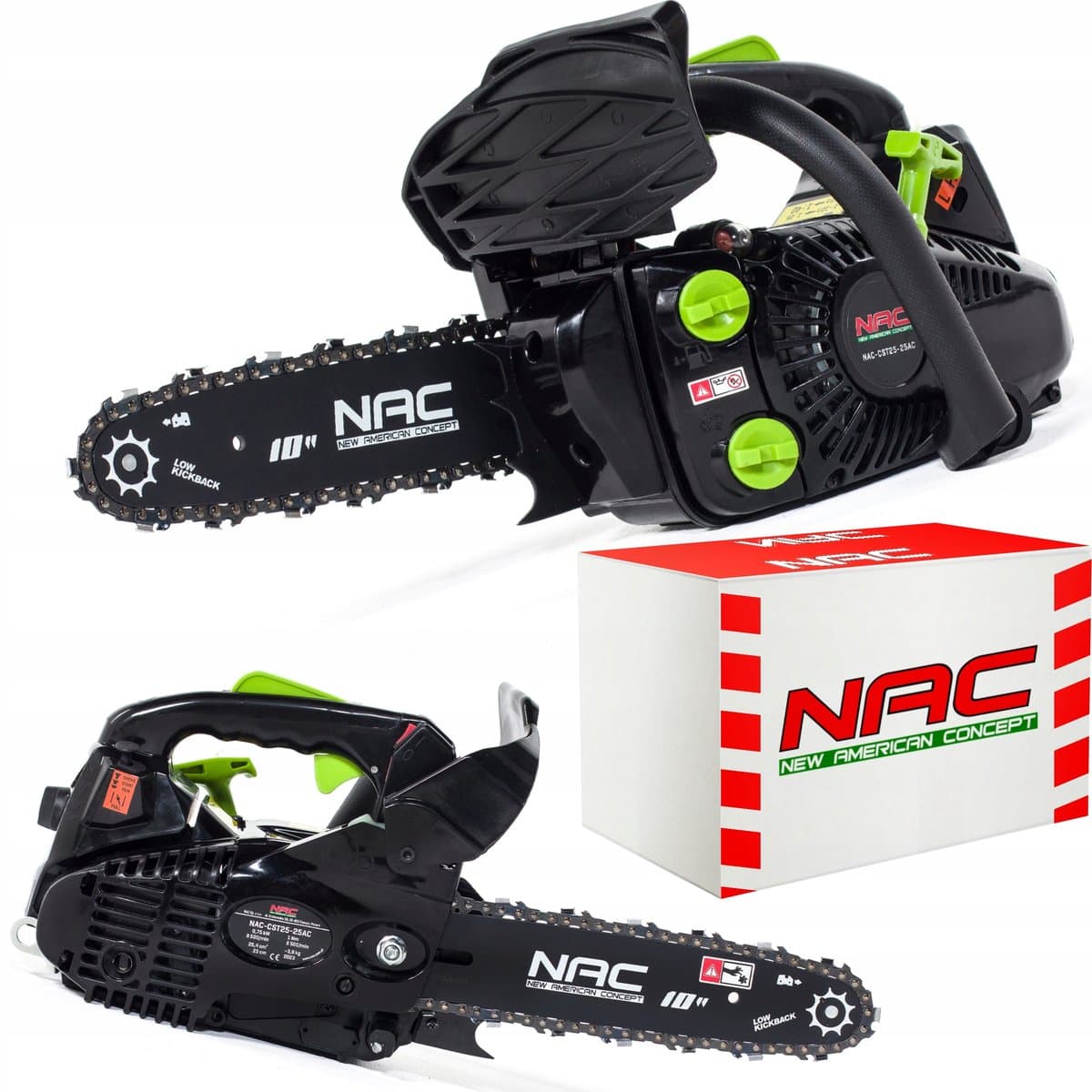 Spalinowa piła łańcuchowa NAC CST25-25AC, 25 cm