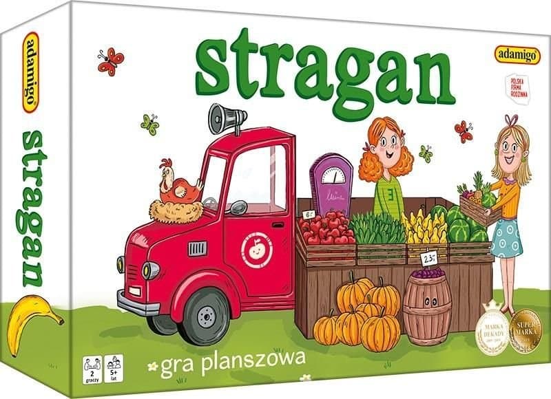 Stragan, gra, Adamigo, gra planszowa