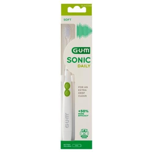 SUNSTAR GUM SONIC DAILY Szczoteczka soniczna Biała