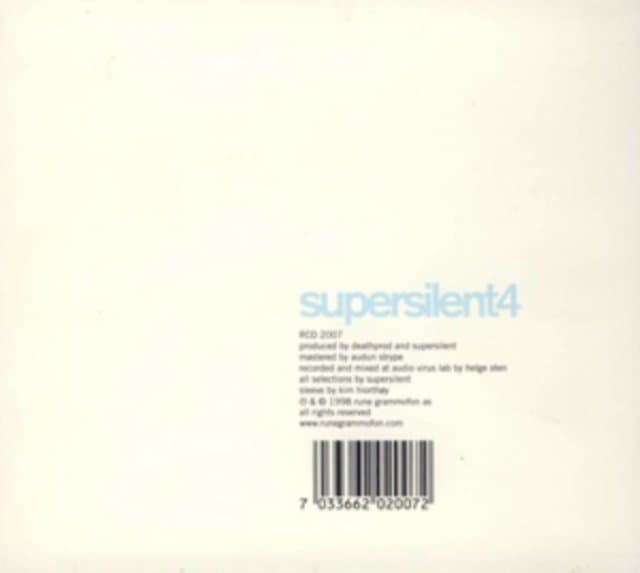 SUPERSILENT SUPERSILENT 4