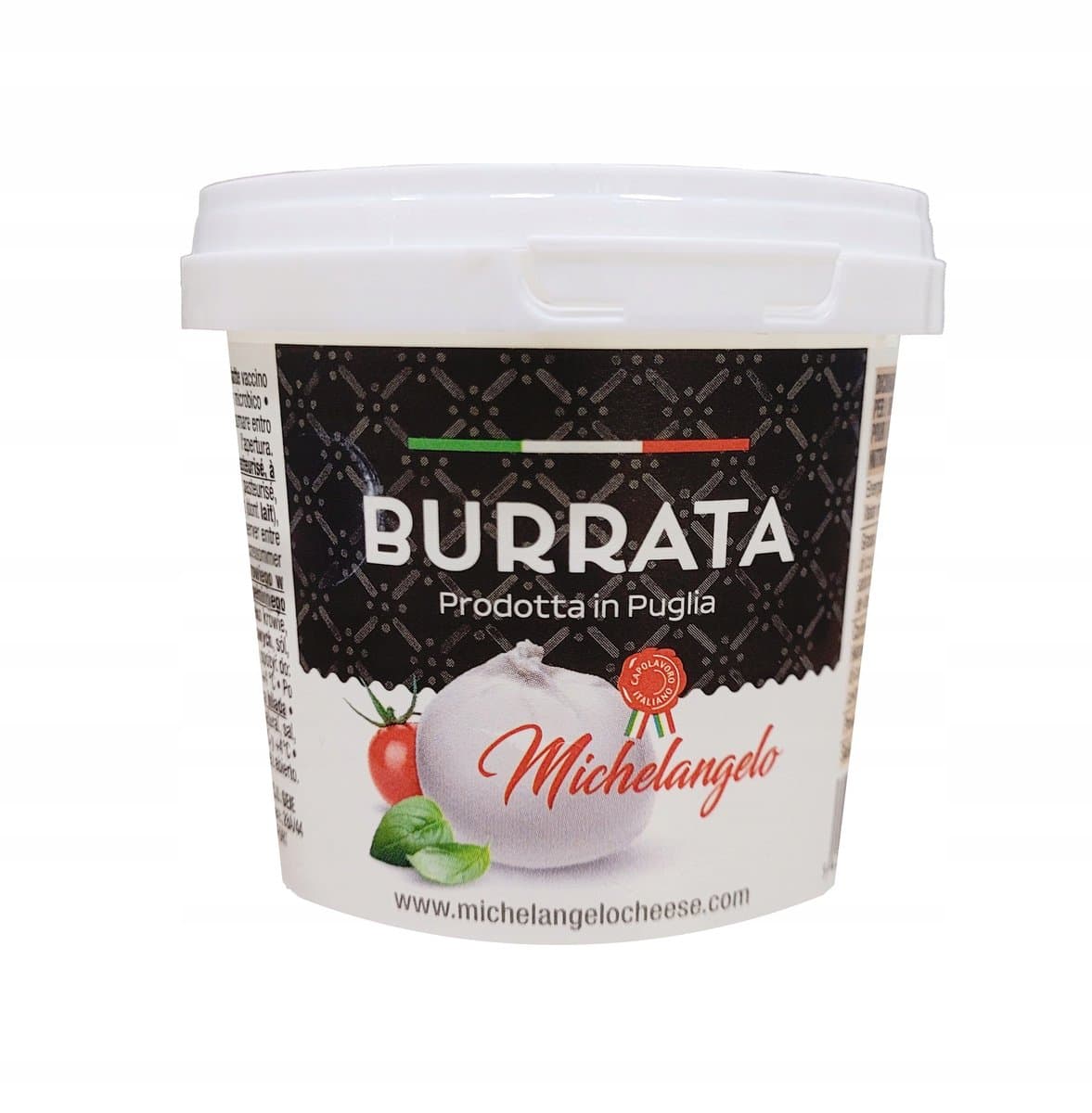 Świeży ser Burrata z mleka krowiego ze śmietanką 100g