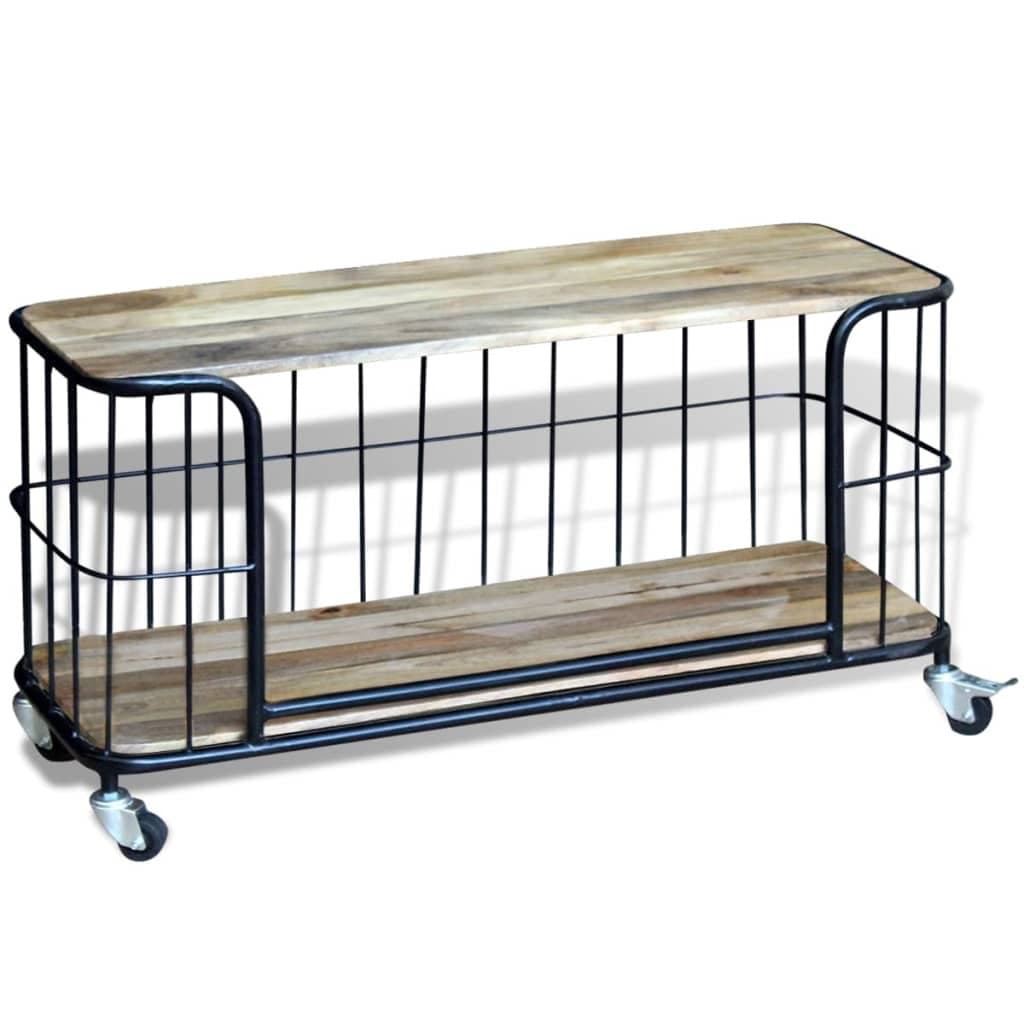 Szafka pod TV RTV, brązowa, 100x40x45 cm
