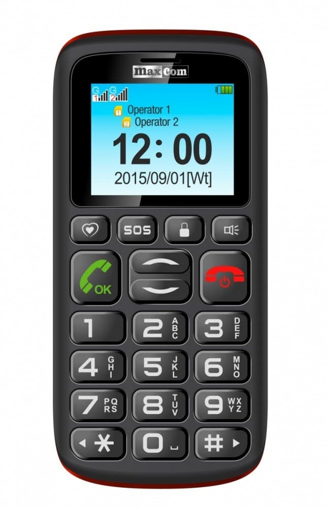 Telefon komórkowy MAXCOM 428BB