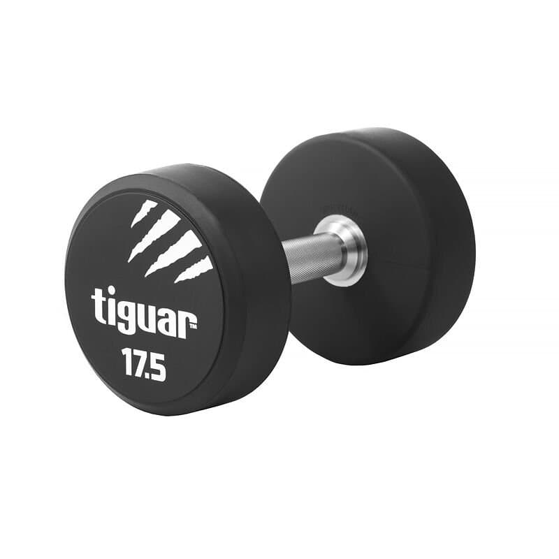 Tiguar, Hantel, czarno-biały, 17,5 kg