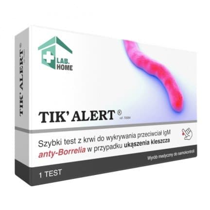 Wyrób medyczny, Tik' Alert, Domowy test na Boleriozę, LabHome