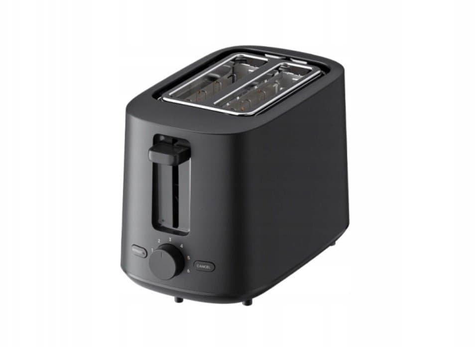 Toster Xiaomi Toaster EU Rozmrażanie czarny