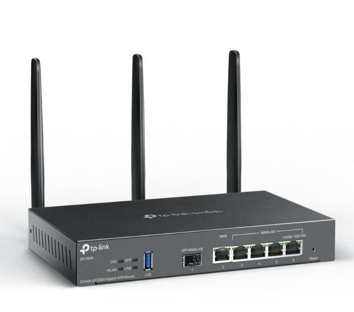 TP-LINK Omada AX3000 Wi-Fi 6 Gigabit VPN Router (ER706W)