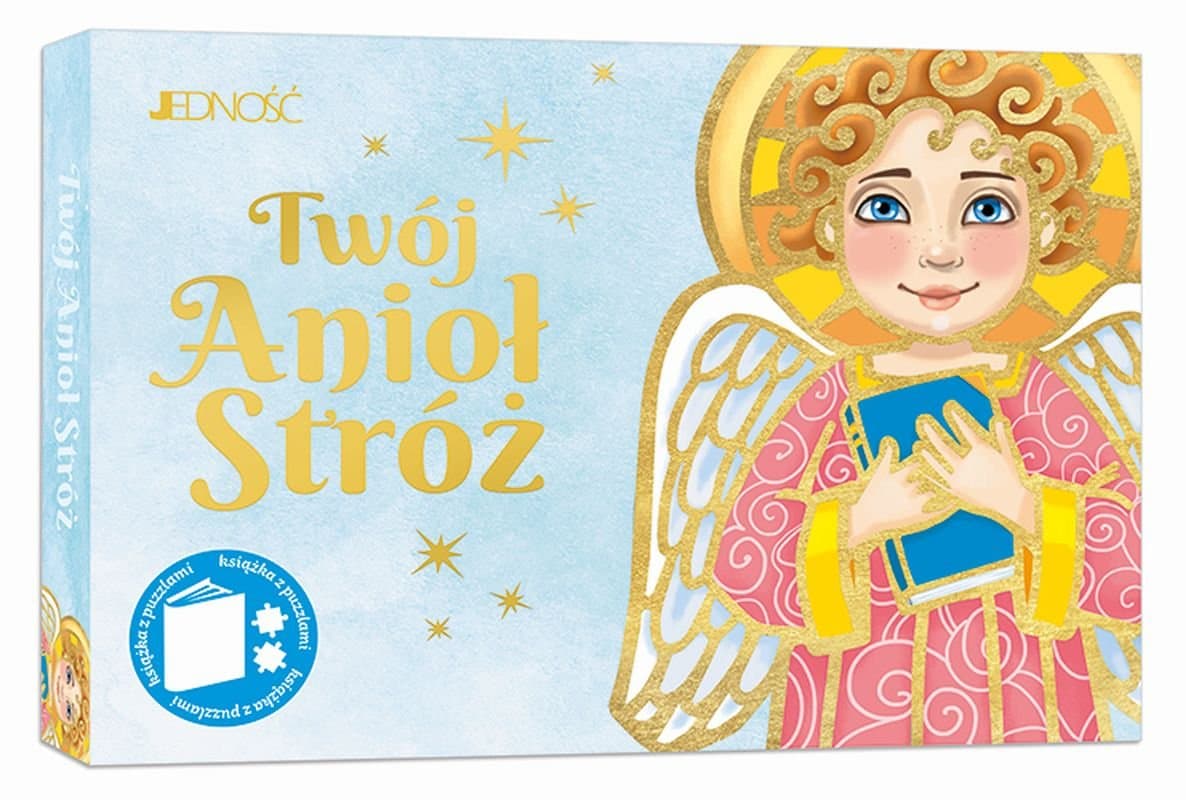 Twój Anioł Stróż. Książka z puzzlami
