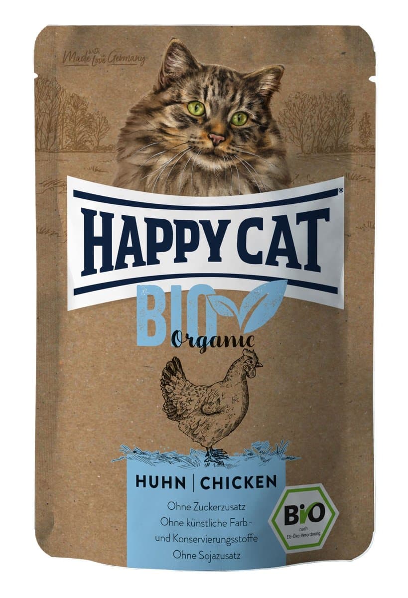 Happy Cat Bio Kurczak 85g