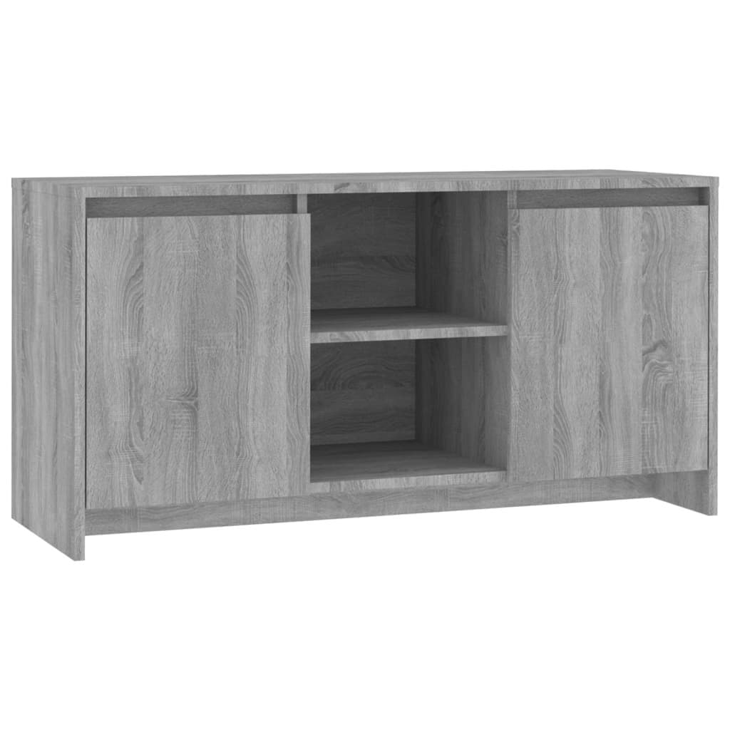 vidaXL Szafka pod TV, szary dąb sonoma, 102x37,5x52,5 cm