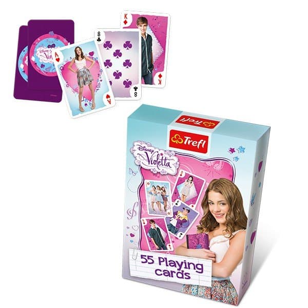 Violetta, karty, Trefl, 55 szt.