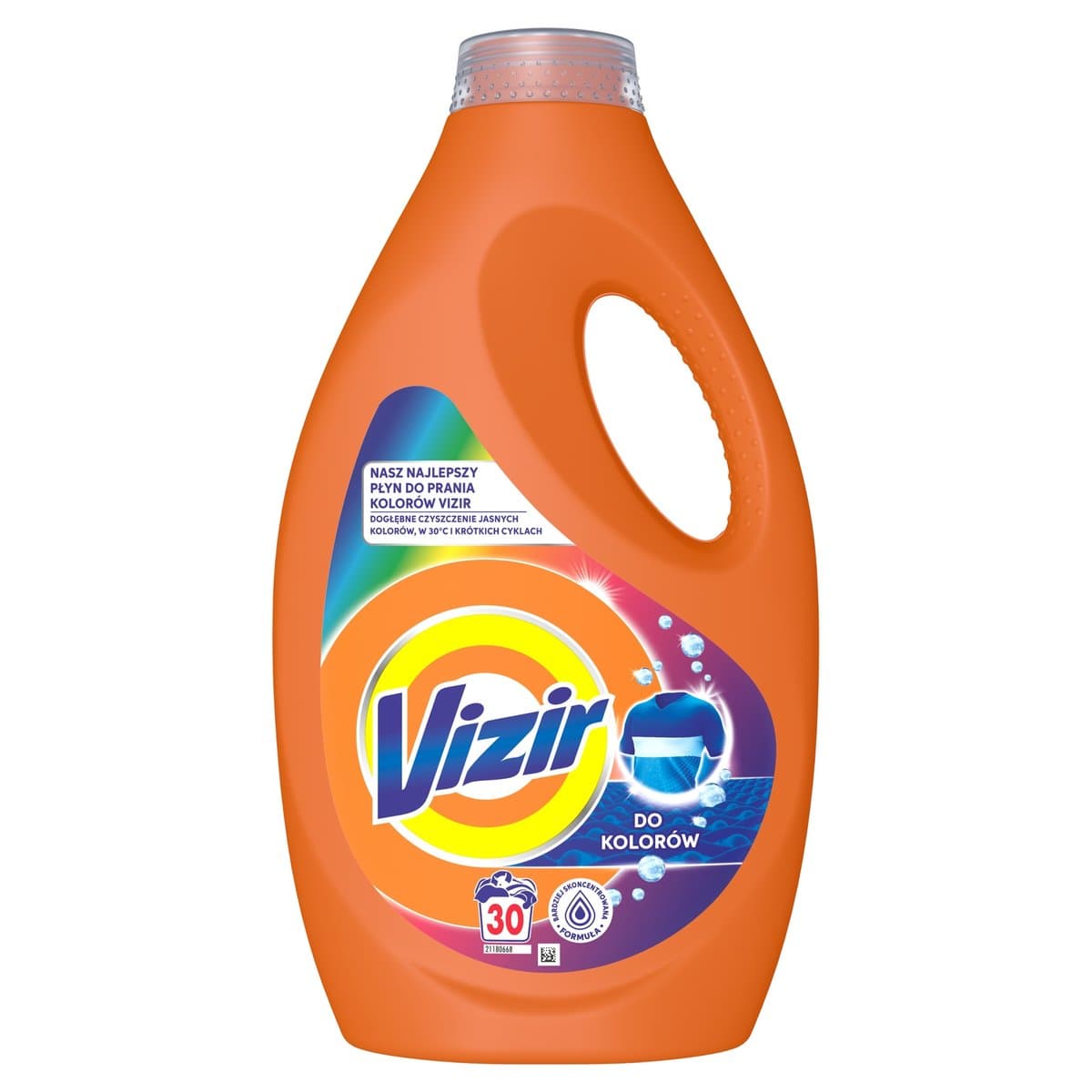 Vizir Płyn do prania tkanin kolorowych 1,35 l