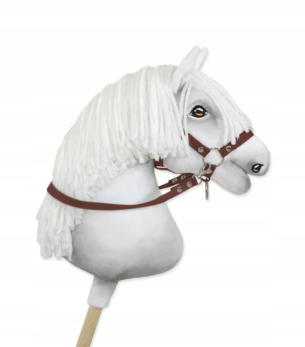 Wodze dla konia Hobby Horse brązowe