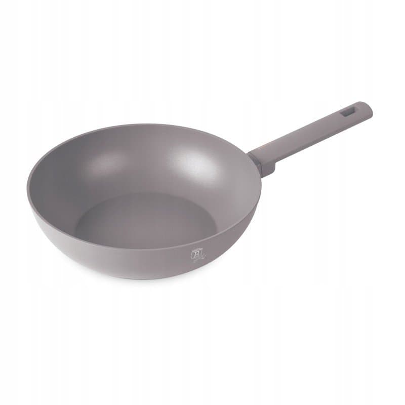 Wok z powłoką tytanową 28cm BerlingerHaus Taupe BH-8093