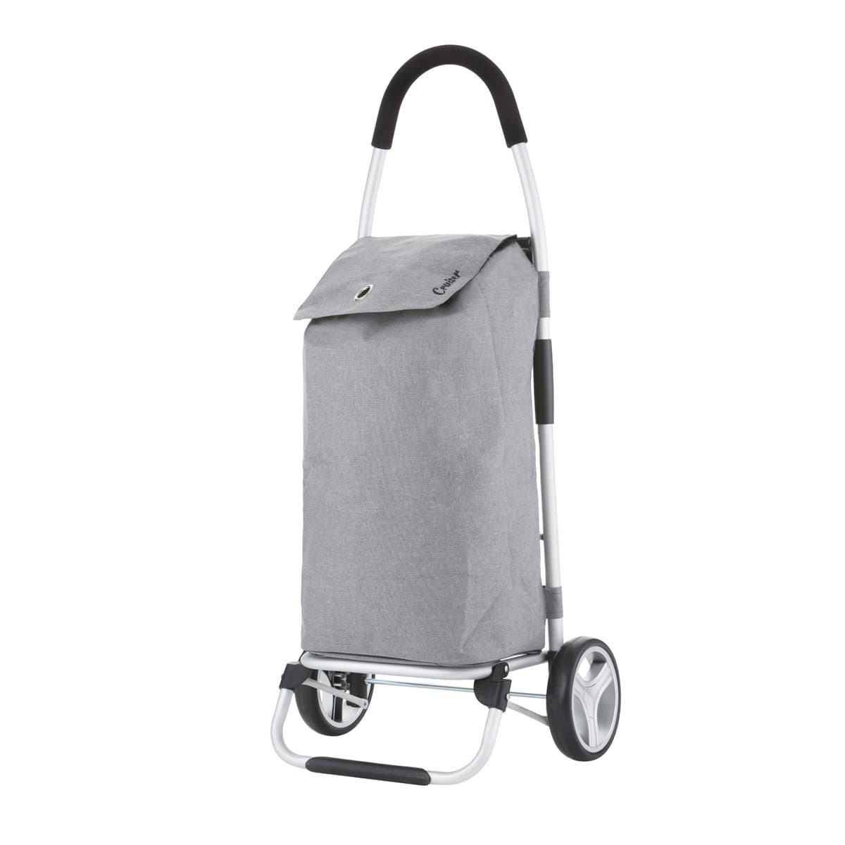 Wózek zakupowy CRUISER Classic, szary, 102x46x33 cm