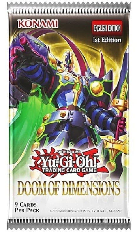 Yu-Gi-Oh! TCG Booster Saszetka z Kartami