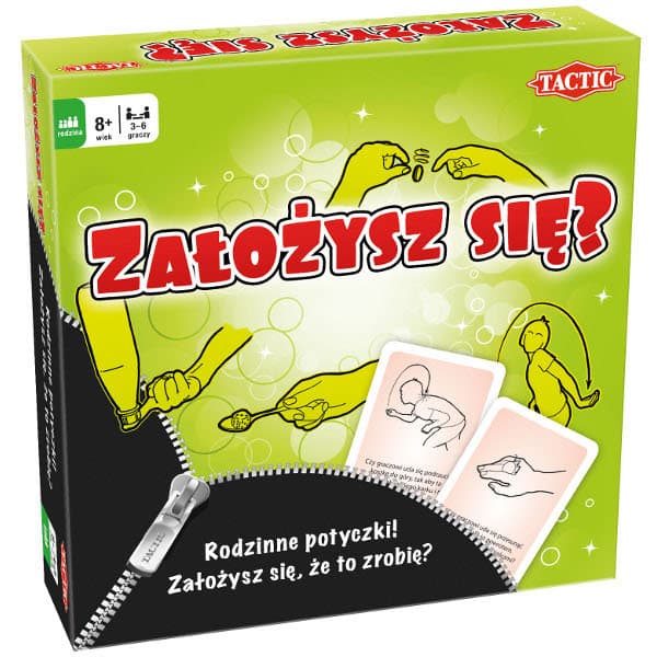 Założysz się?, gra towarzyska, Tactic