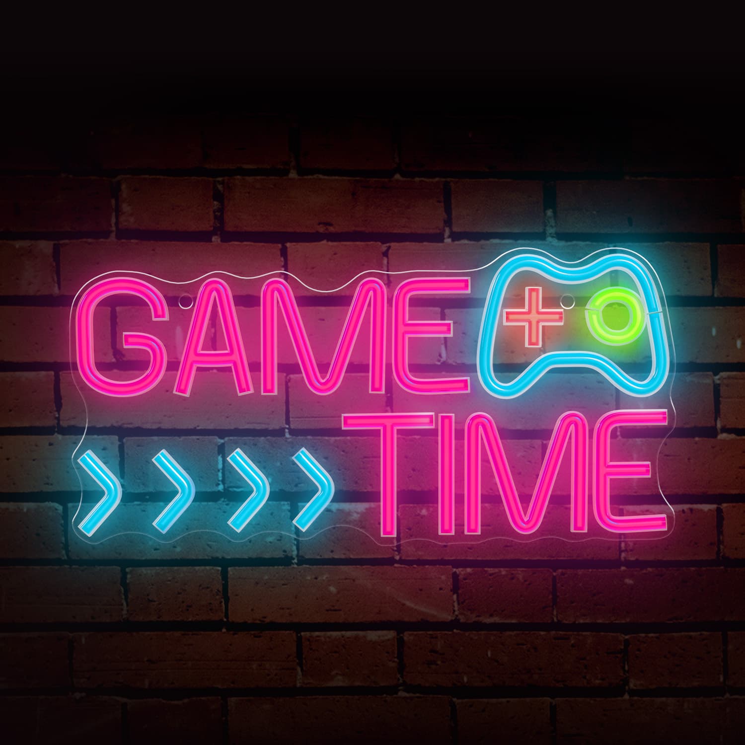 Neon PLEXI LED GAME TIME multikolor FPNE34 Forever Light