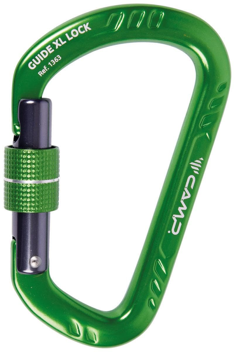 Karabinek Guide XL Lock (różne kolory) Zielony