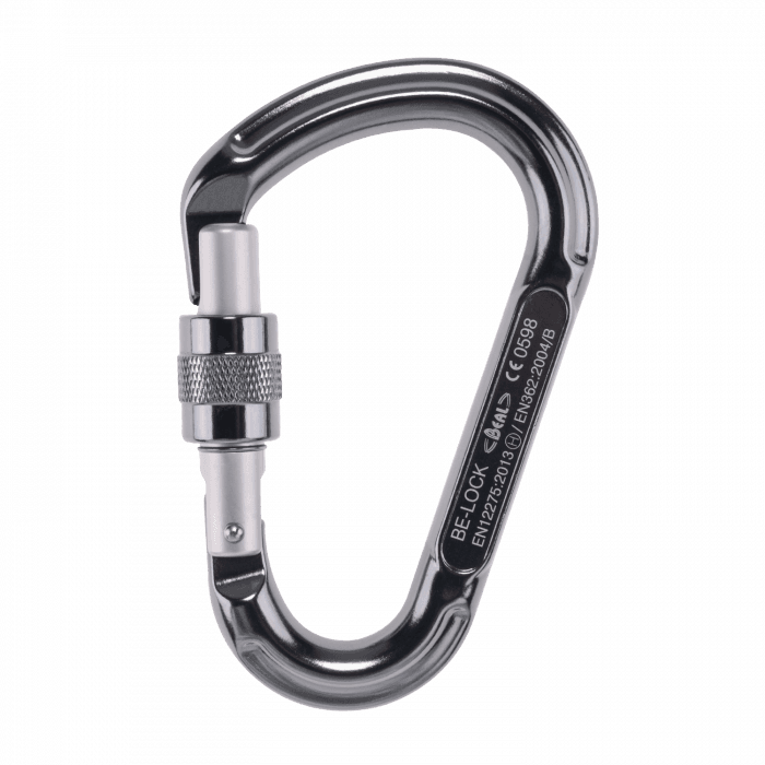 Karabinek Be Lock Screw Lock (różne kolory) Srebrny