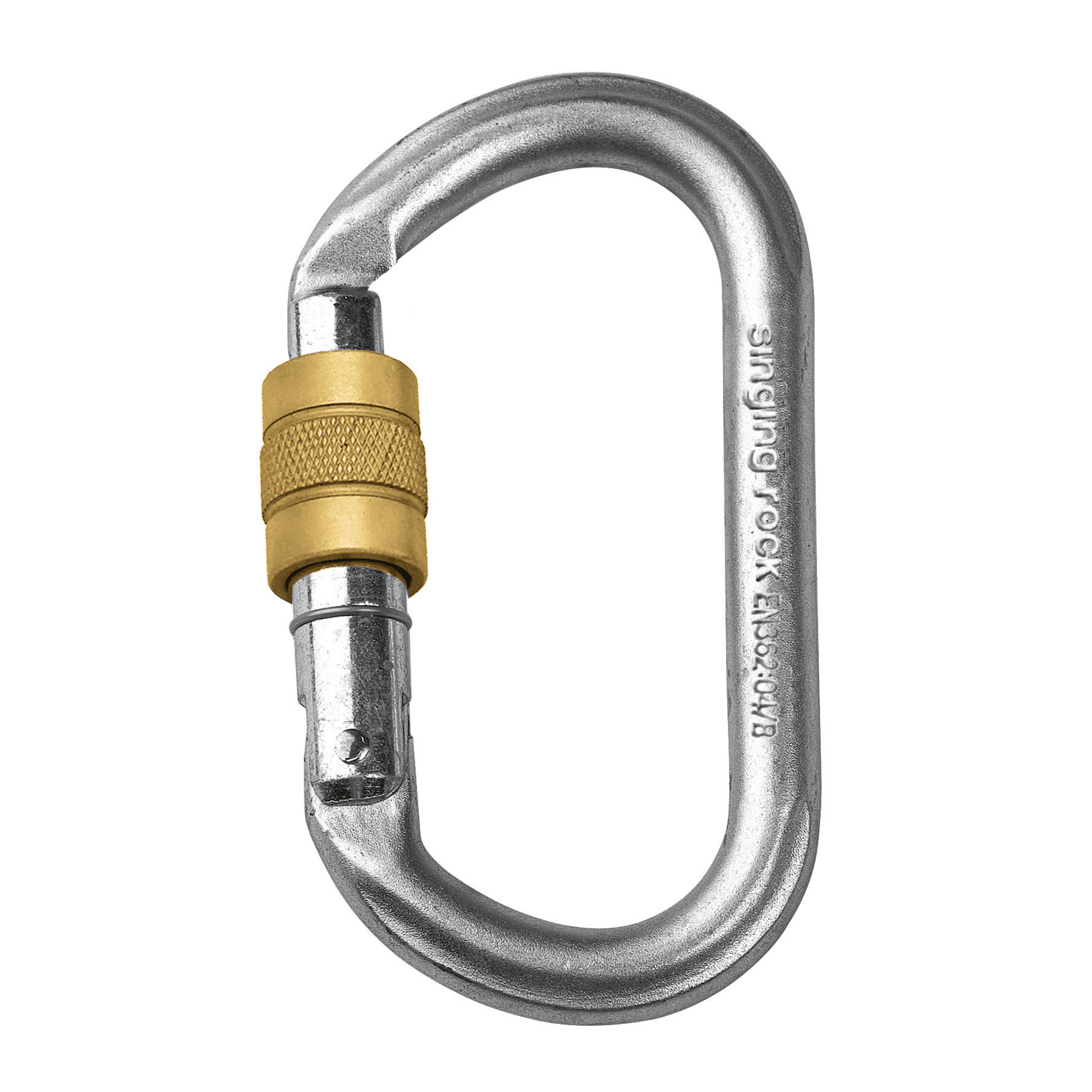 Karabinek Oval Steel Screw Lock Standard