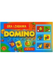 Domino obrazkowe. Owoce