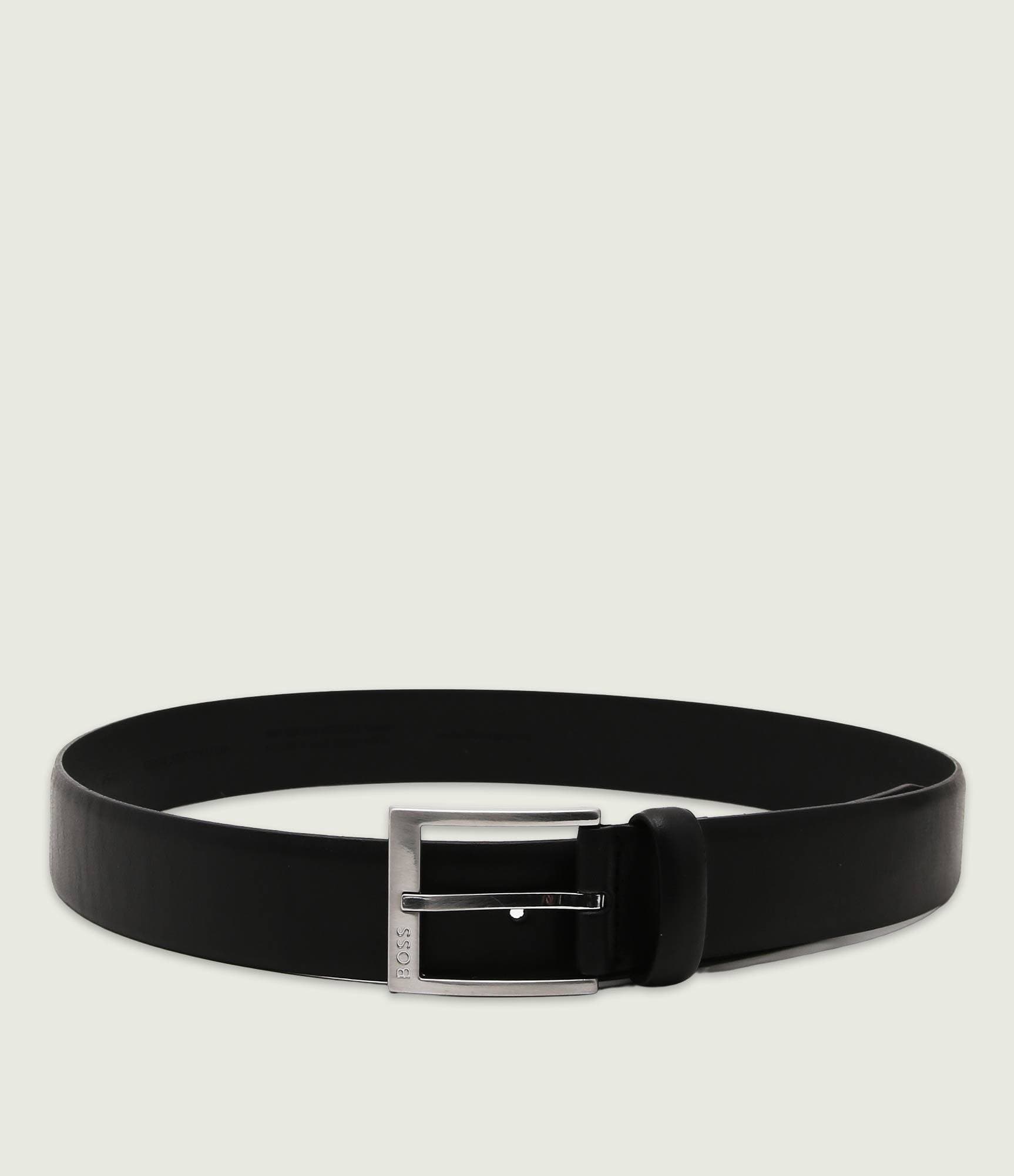 BOSS BLACK Skórzany pasek Erron