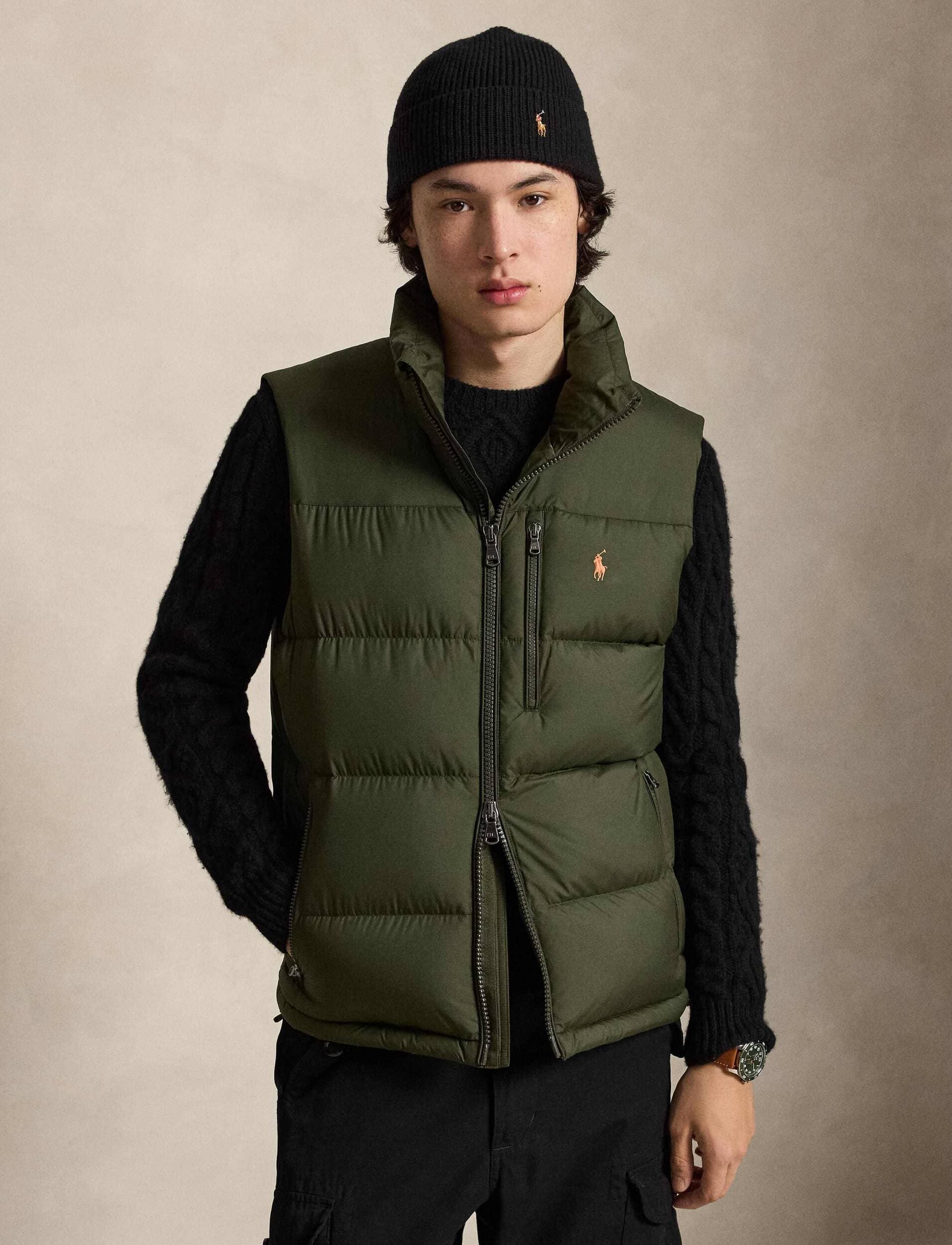 POLO RALPH LAUREN Puchowy bezrękawnik | Regular Fit