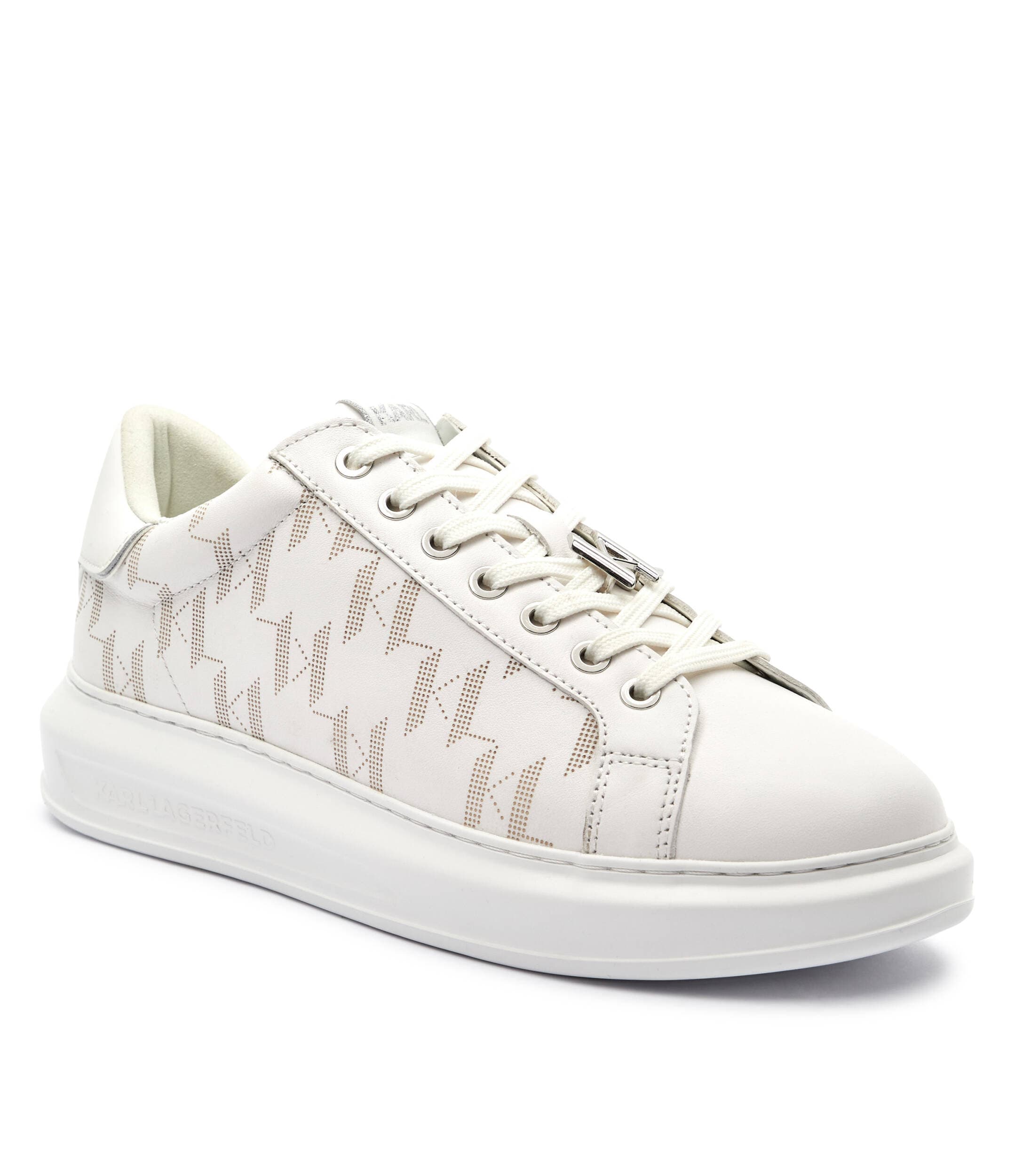 Karl Lagerfeld Skórzane sneakersy Kapri