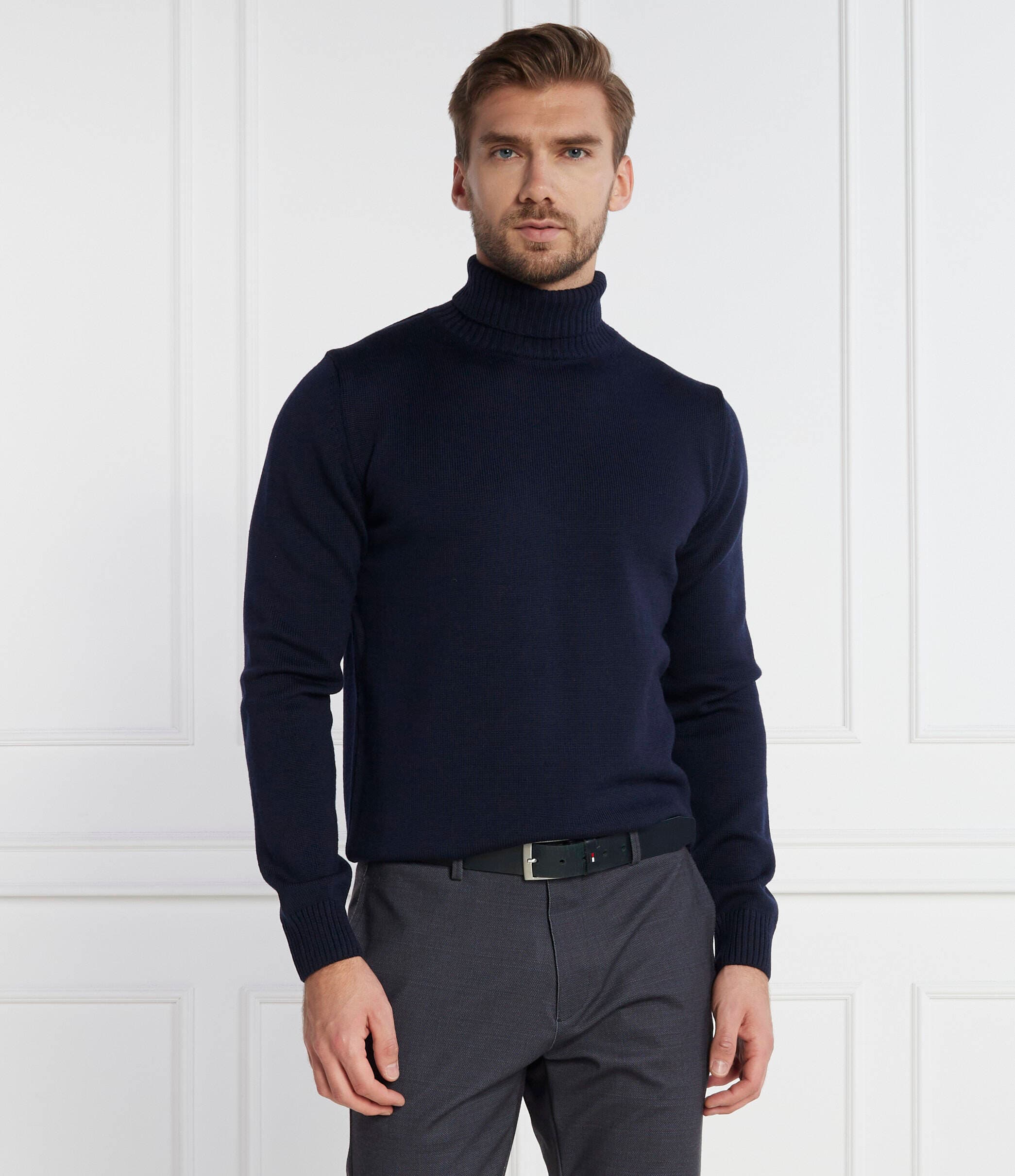 Stenströms Wełniany golf | Regular Fit