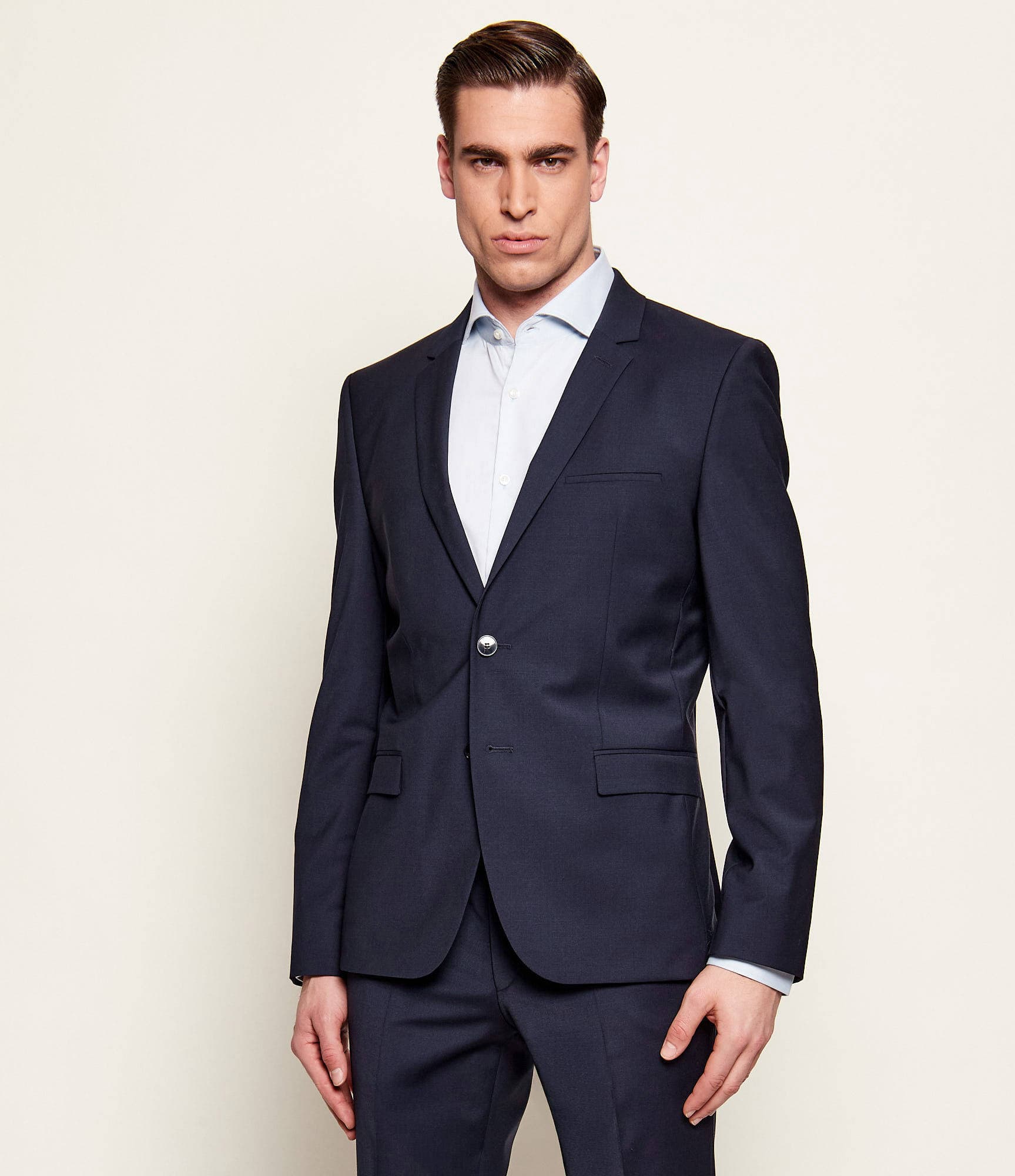 HUGO Wełniana marynarka ArtiM204X | Slim Fit