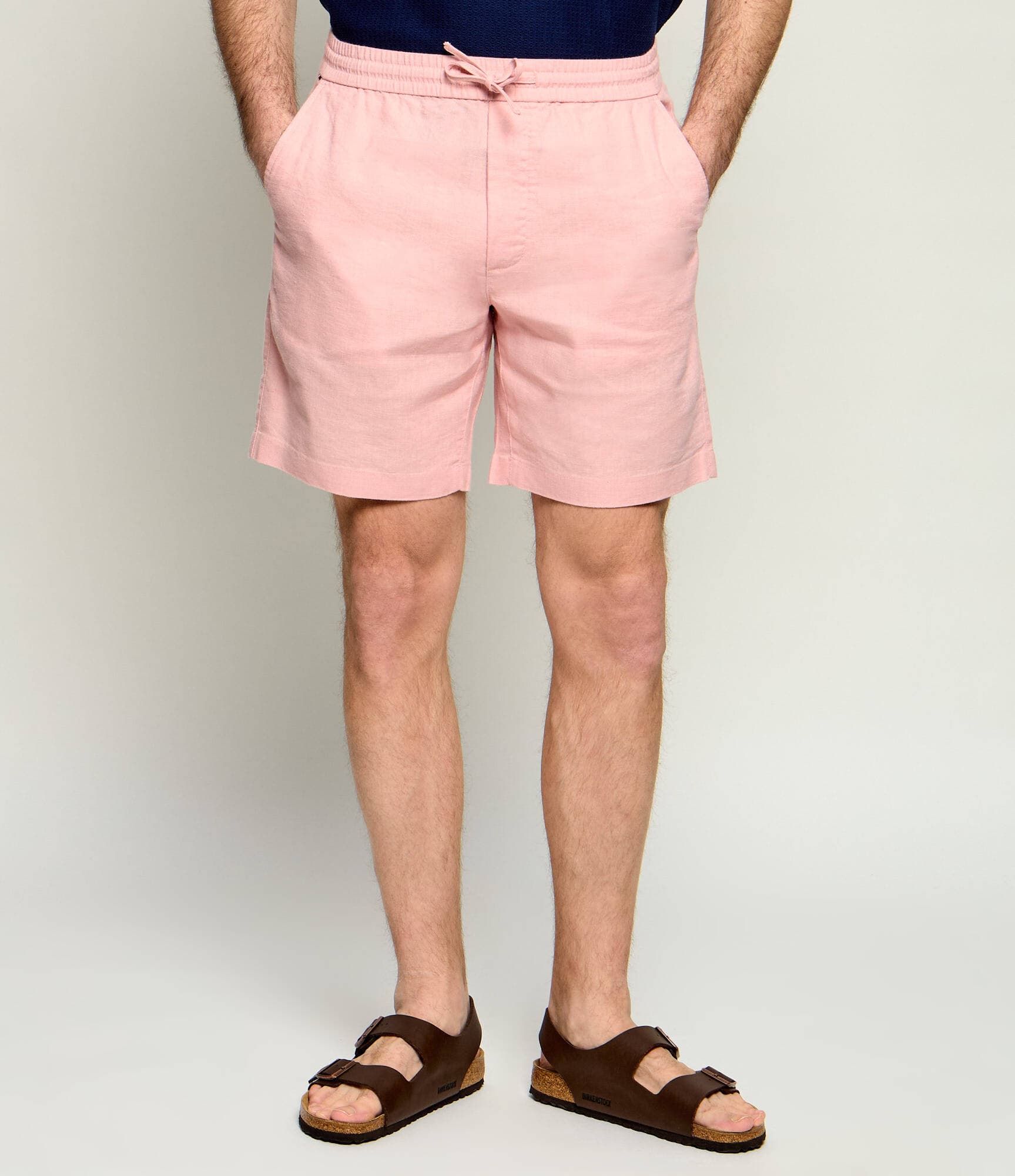 Tommy Hilfiger Lniane szorty chino Dover | Regular Fit