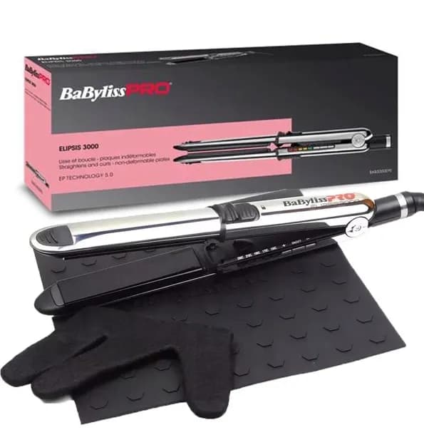 BaByliss PRO Elipsis 3000, prostownica do włosów, BAB3000EPE