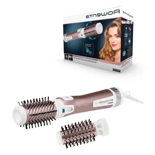 Lokówko-suszarka z jonizacją ROWENTA Care Brush Activ 1000W CF9540 nasadki