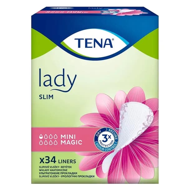 Wkładki anatomiczne TENA Lady Slim Mini Magic 34