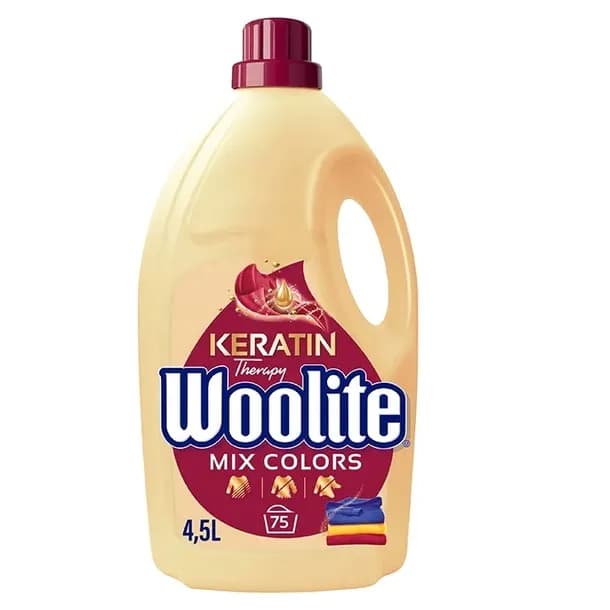 Woolite Color płyn do prania kolorów koloru z Keratyną 4,5 L/ 75 prań
